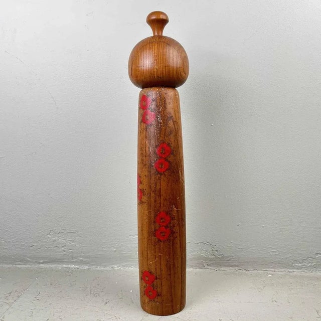 Vintage Sosaku Kokeshi Figure by Toa Sekiguchi, 1960s For Sale - Image 10 of 11