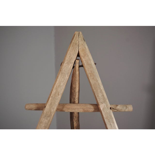 Fir & Beech Wood Ladder For Sale - Image 10 of 14