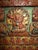 Chinese Tibetan Votive Panel of Polychromed Carved Wood. For Sale - Image 3 of 7