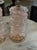 Decorative Pair of Pink Murano Brass "Ruffle" Lamps For Sale - Image 4 of 5