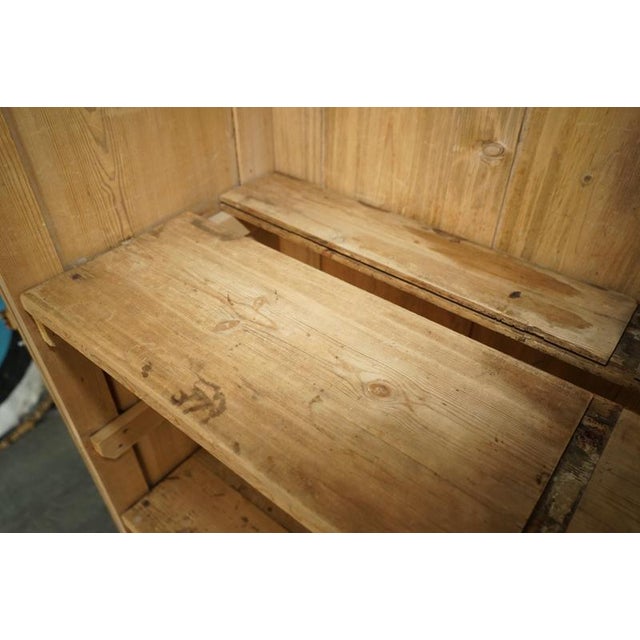 Large Antique Victorian Oak Housekeepers Cabinet, 1840 For Sale - Image 17 of 18