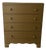 Whiskey-Colored Chest of Drawers in Wood For Sale