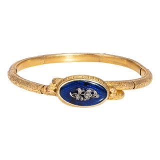 Antique Belle Epoque French Diamond Bracelet 18k Yellow Gold Floral Jewelry For Sale