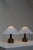 1960s Danish Modern Ceramic Table Lamps by Jette Hellerøe for Axella, 1960s, Set of 2 For Sale - Image 5 of 18