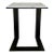 Modern White Marble Accent Table For Sale