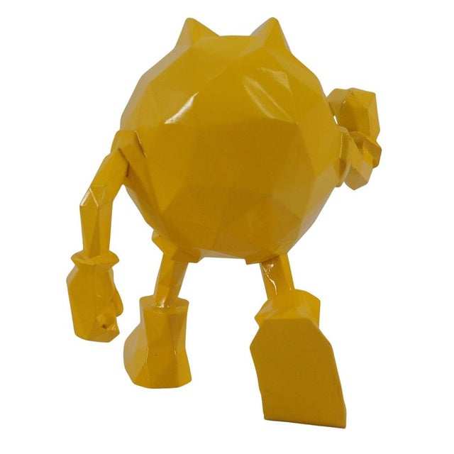 Mini Yellow Resin Pac-Man from Richard Orlinski For Sale - Image 4 of 8