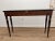Vintage Maitland-Smith Regency Leather-Embossed Console Table For Sale - Image 9 of 10