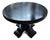 Ambella Furniture 48 Inch Black Breakfast Nook Table For Sale