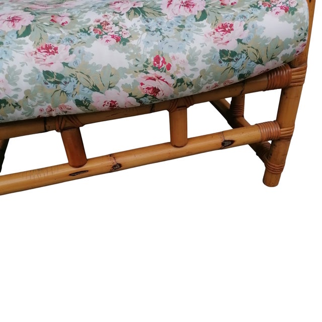 Vintage Bamboo Armchair, 1960s For Sale - Image 6 of 8