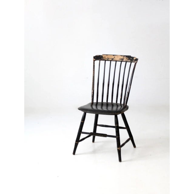 Antique Windsor Chair For Sale - Image 9 of 12