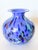 Purple Mid Century Studio Azzurra Maestri Vetrai Italy Mouth Blown Art Glass Vase For Sale - Image 8 of 8