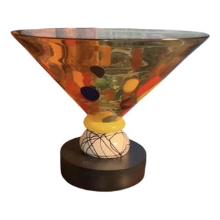 Murano Art Glass Millefiori Centrepiece Bowl attributed to Gambaro for LaMurrina, 1950s For Sale