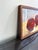 American Oil on Masonite Painting, Signed Whitey, Two Tomatoes, Framed For Sale - Image 3 of 5