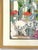 Original Signed and Framed Watercolor Painting 'Afternoon Cabernet' by Lorraine Schellinger C1990's For Sale - Image 9 of 15