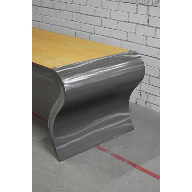 Wave Table attributed to Hans Kolpa, Netherlands For Sale - Image 4 of 8