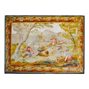 19th Century French Aubusson Tapestry