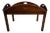 Biggs Furniture Chippendale Style Solid Cherry Butcher Tray Coffee Table, 1960s For Sale