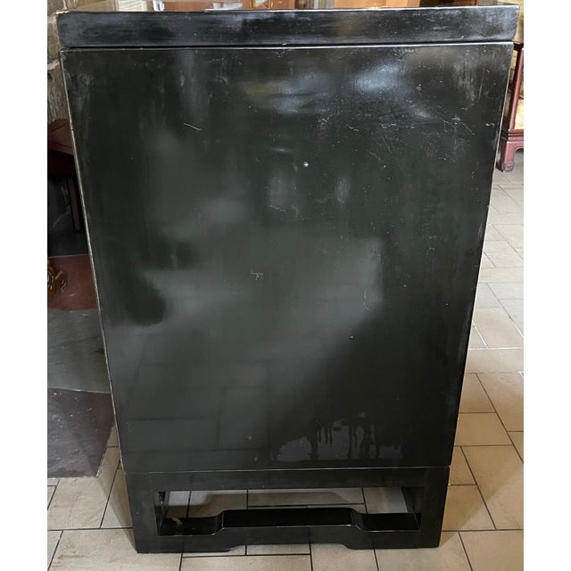 Mid Century Glass Front Display Cabinets - A Pair For Sale - Image 10 of 18