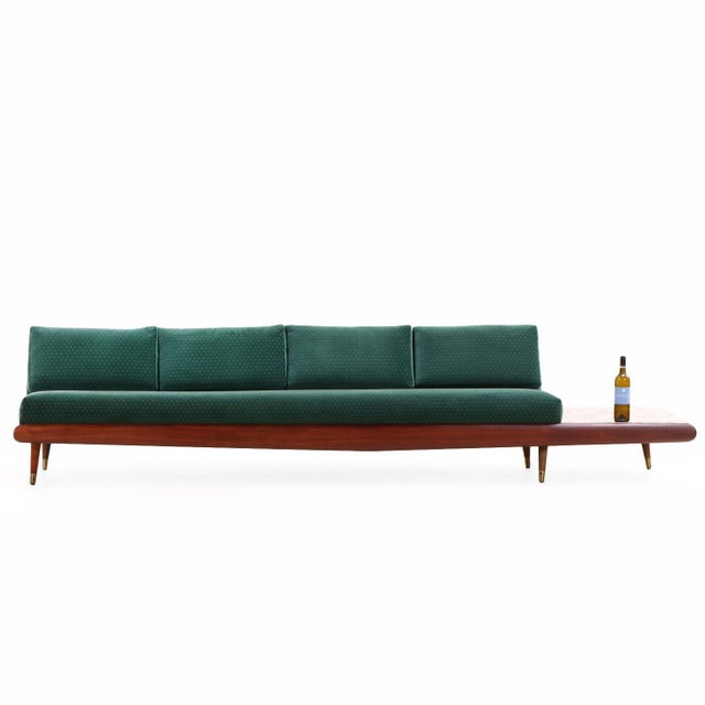 Mid-Century Modern Mid-Century Modern Platform Sofa Attributed to Adrian Pearsall for Craft Associates, C. 1960. For Sale - Image 3 of 8