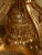 Goldenrod Gold Lanterns on Carved Legs, Set of 2 For Sale - Image 8 of 12