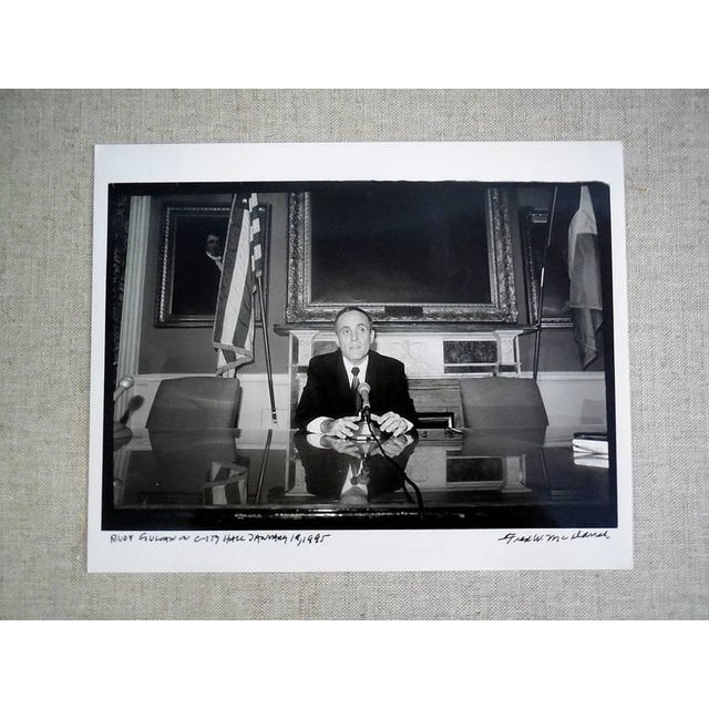 Fred McDarrah, Rudy Giuliani, 1995 For Sale