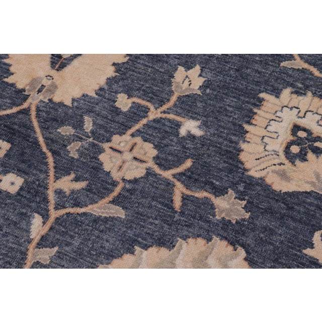 1990s 1990s Classic Ziegler Gray Beige Hand-Knotted Wool Rug - 8'11'' X 11'9'' For Sale - Image 5 of 7