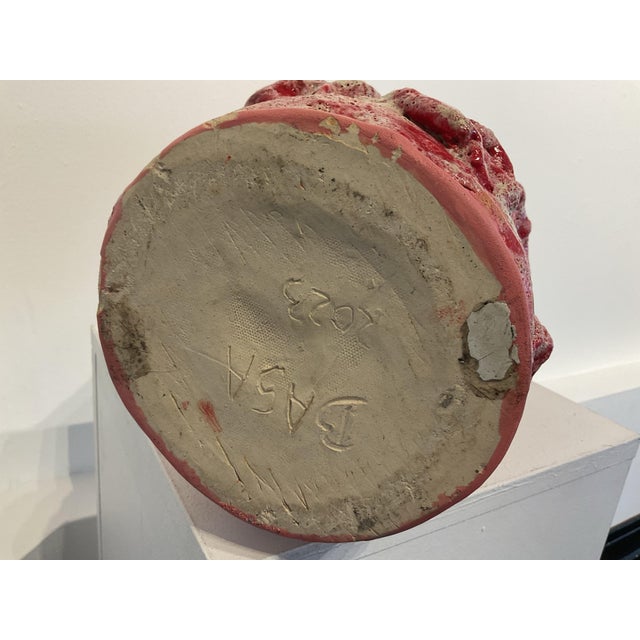 Urn Sculptural Vase by Lynn Basa Lava Glaze For Sale In Chicago - Image 6 of 6