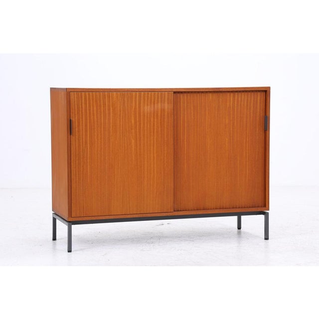 Vintage Sideboard with Sliding Doors, 1960s For Sale - Image 3 of 12