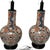 Antique Japanese Imari Porcelain Baluster Vase Table Lamps Late Meiji Taisho - a Pair For Sale - Image 12 of 12