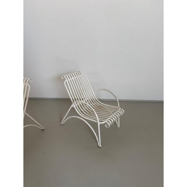1950s Italian Outdoor Armchairs, 1950s, Set of 2 For Sale - Image 5 of 7