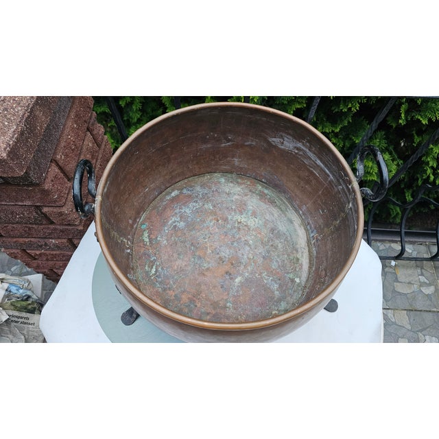 Art Deco Copper Pot, 1920s For Sale - Image 3 of 6