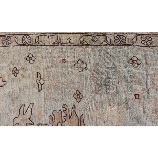 Early 21st Century Elegance Modern Tabriz Style Rug by Keivan Woven Arts 3'2 X 4'11 For Sale - Image 5 of 14