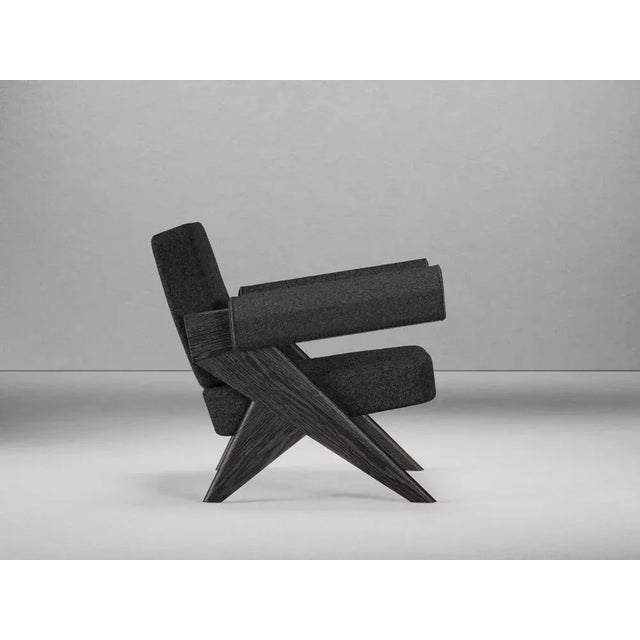 Contemporary Loro Piana Wool Souvenir Armchair by Gio Pagani For Sale - Image 3 of 6