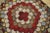 1940s 1940s Multi Floral Folk Art Penny Antique American Hooked Rug 4' 0''x4' 0'' Woven Wool Carpet For Sale - Image 5 of 12