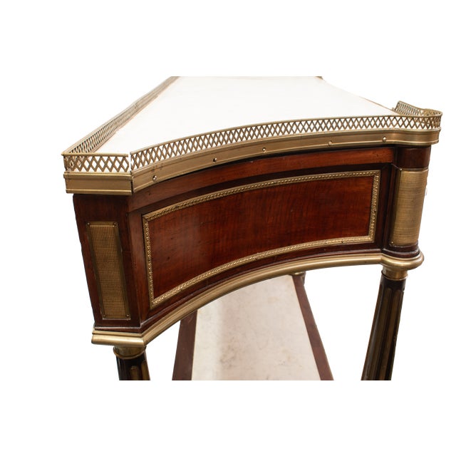 Wood Antique Louis XV Server For Sale - Image 7 of 7