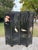 Mid 20th Century Asian Style Ebonized Coromandel Room Divider, 4 Panel Screen For Sale - Image 10 of 12