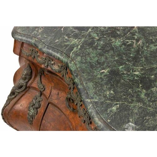 Continental Rococo-Style Three-Piece Chest of Drawers Set, Late 19th Century, Set of 3 For Sale - Image 16 of 17