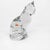 Large Seated Cat from Baccarat For Sale - Image 3 of 9