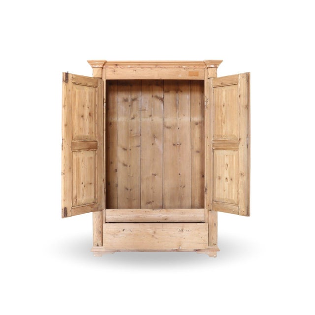 Antique Wardrobe in Wood, 1890s For Sale - Image 3 of 5