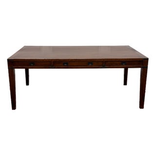 English Eichholtz Campaign Writing Desk For Sale