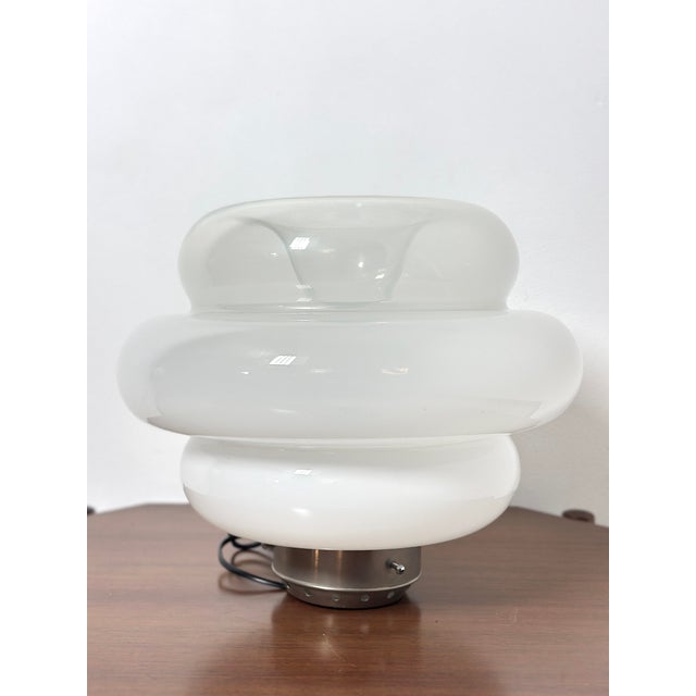 Model LT 303 Lotus Table Lamp from AV Mazzega, Italy, 1960s For Sale - Image 10 of 10