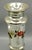 19th-Century Mercury Glass Vase Hand Painted For Sale - Image 6 of 9
