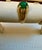 1 Ct Oval Emerald Cabochon 18 Kt Yellow Gold Ring Vintage Men Size 8 For Sale - Image 18 of 18