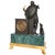 Antique French Empire Gilt Bronze & Marble Statue Clock of Homer by Ravrio 1810 For Sale - Image 13 of 17