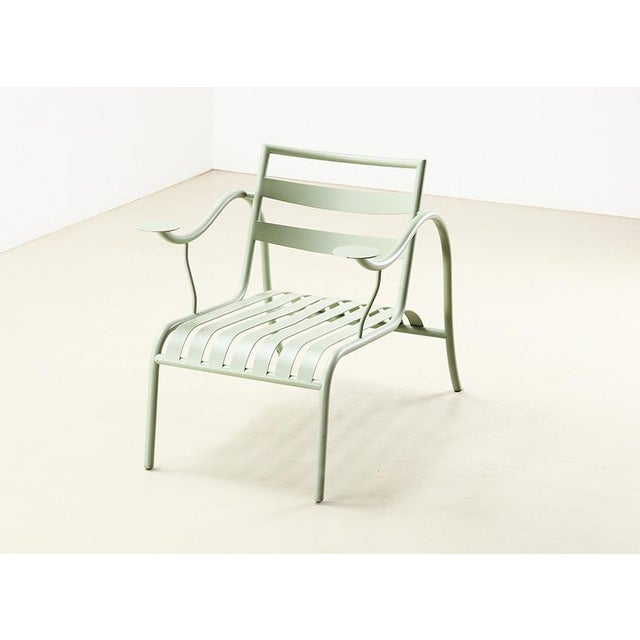 Early edition of the Thinking Man's Chair designed by Jasper Morrison in 1985. In 1988 Cappellini took the chair with a...