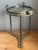 Industrial Vintage Maritime Brass Porthole Accent Table For Sale - Image 3 of 12