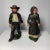 Black Cast Iron Country Couple For Sale - Image 8 of 8