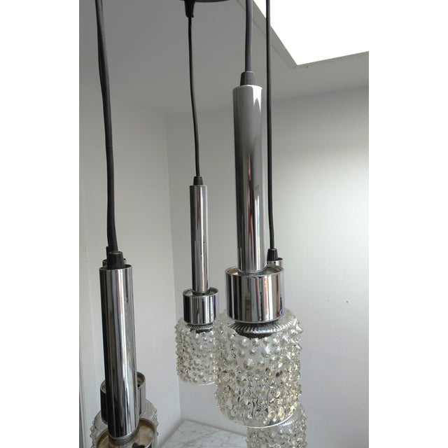 1970s Vintage Cascade Ceiling Lamp, 1970s For Sale - Image 5 of 17