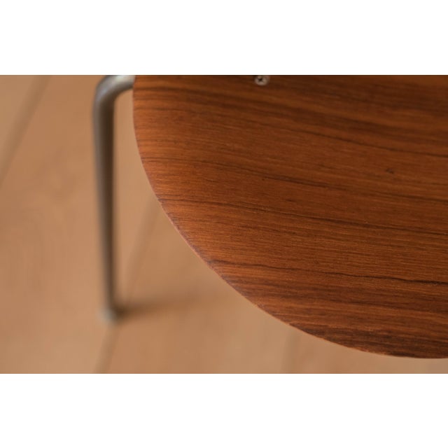 Danish Modern Round Teak Stacking Dot Stool End Table For Sale - Image 14 of 17