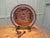 Hand Hammered Basque Copper and Iron Table Gong The copper Gong is suspended in an iron stand, the gong has the coat of...